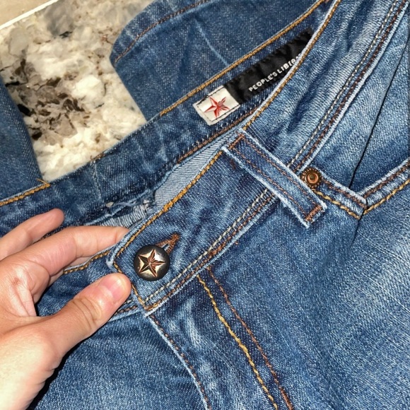 People's Liberation Bella Boot Cut Star Jeans . Size 29 - Picture 7 of 7